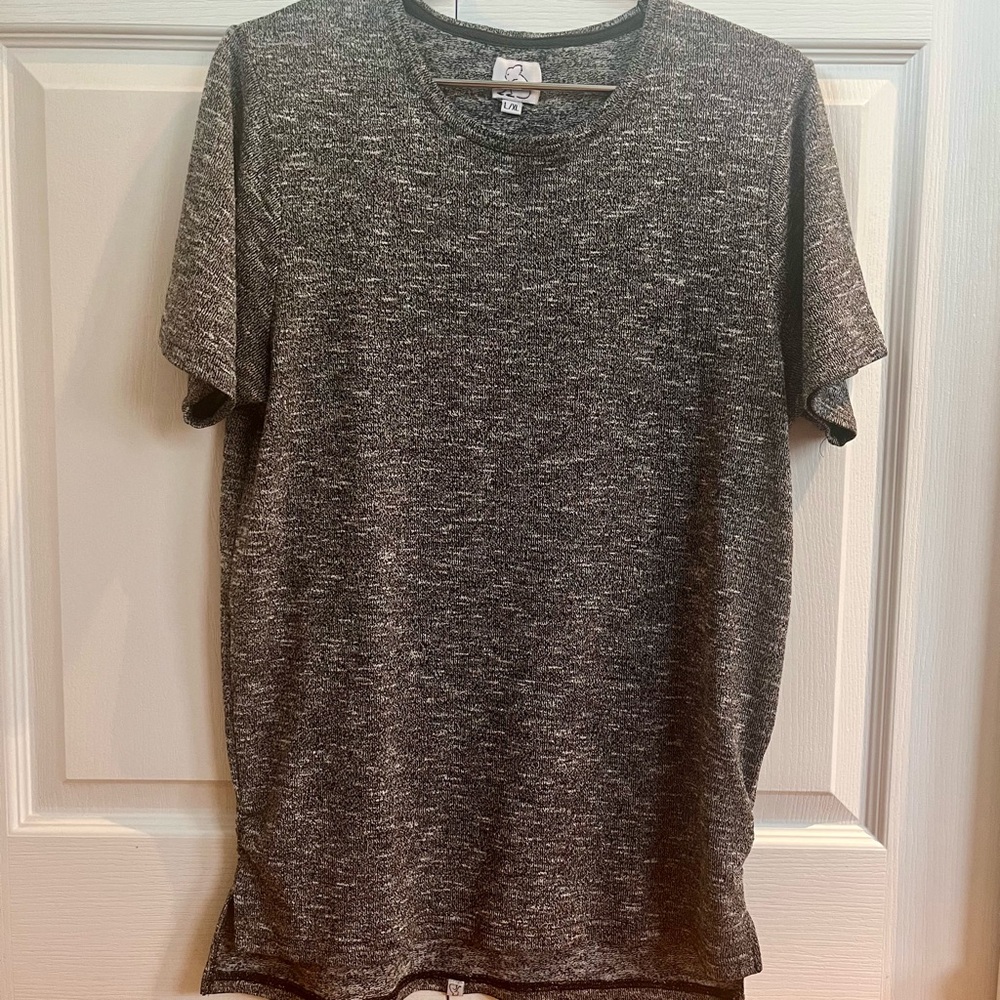Kuwalla Tee Grey Knit T-Shirt 🧶